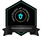Statistics & Data Science Badge